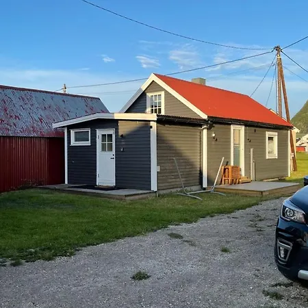 בית נופש Lofoten_beach_eggum_cabin *